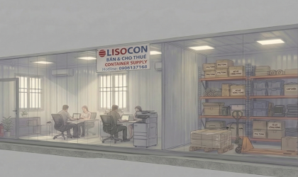 Container Văn Phòng Kết Hợp Kho 40feet: Giải Pháp Thực Dụng Cho Công Trường Vừa Và Nhỏ